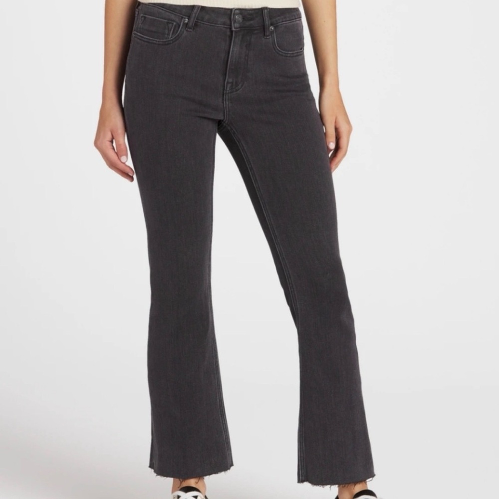Vigoss High Rise Marley Crop Boot Raw Hem Jeans Women’s Size 30